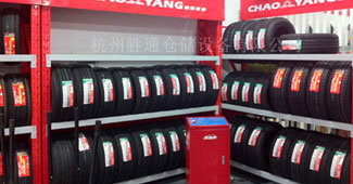 浙江華策汽車公司，用上了高大上的專用汽配貨架