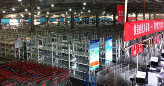 快魚服飾一次采購(gòu)上百萬(wàn)服裝行業(yè)中型貨架，爆料驚天內(nèi)幕