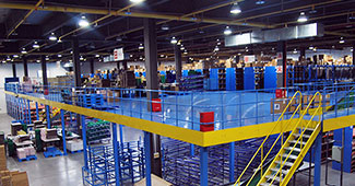 勝通貨架鋼平臺案例大集合