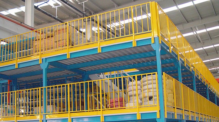 熱烈慶祝杭州正杰包裝制品與勝通貨架訂購(gòu)鋼平臺(tái)一座