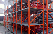 浙江華昌紡織與勝通貨架再次合作 成功訂購300組面料貨架