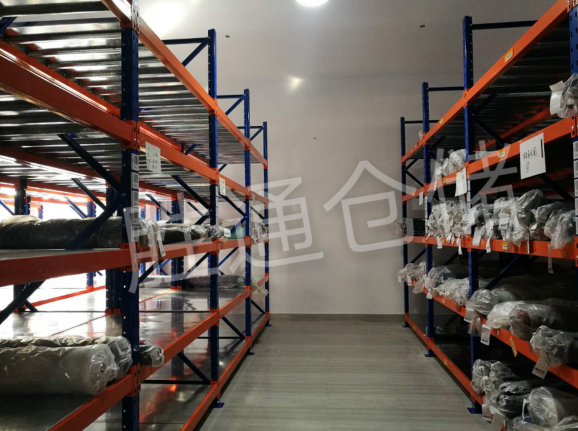 恭祝紹興某紡織品幾十組重型貨架順利交付