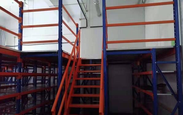 杭州某生物科技采用勝通鋼平臺后，空間竟提升了1000㎡