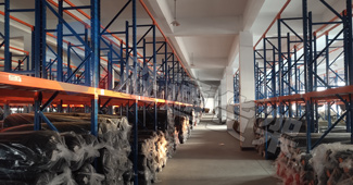 紡織企業(yè)倉(cāng)儲(chǔ)必備的面料貨架，柯橋奧莉只推薦勝通！