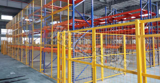 汽車配件倉(cāng)儲(chǔ)用貨架，浙江華力只信賴勝通重型橫梁貨架！