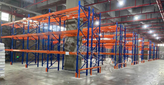 祝賀上海普拉斯克倉(cāng)庫(kù)貨架升級(jí)為重型橫梁貨架！