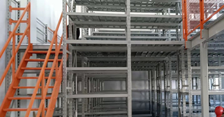 勝通閣樓貨架幫助蘭溪新奧華紡織提升倉儲性能，效果真的棒！