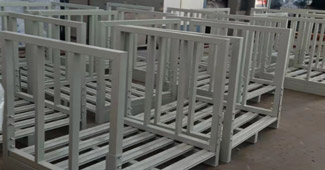 杭州航民錢江染整給自家倉庫換上了質(zhì)量更可靠的勝通面料框！