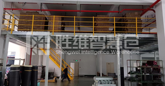 一款空間利用好，承重強(qiáng)的鋼平臺(tái)，大大提升箱包制造企業(yè)的倉(cāng)儲(chǔ)利用率