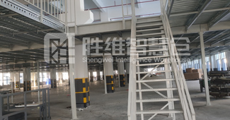 每平方承重500公斤的鋼平臺，讓這家包裝企業(yè)倉儲更方便！