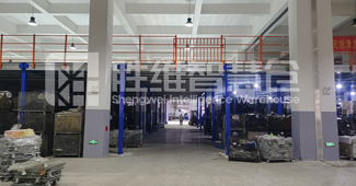 這款鋼平臺(tái)每平方承重達(dá)800公斤，臺(tái)州某汽配企業(yè)用了直說好！