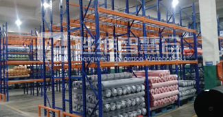 有勝通這款高性價比的重型貨架，杭州這家面料企業(yè)再不愁倉儲難