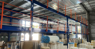 包裝印刷企業(yè)倉儲難？看這款定制的鋼平臺貨架來幫忙