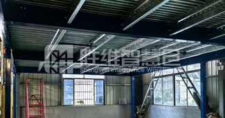 杭州設備廠倉儲開掛！兩層鋼平臺貨架，倉庫空間翻倍還省人工