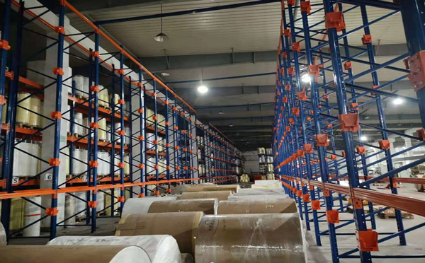 浙江萬寶龍膠粘制品有限公司-重型貨架完工案例展現(xiàn)