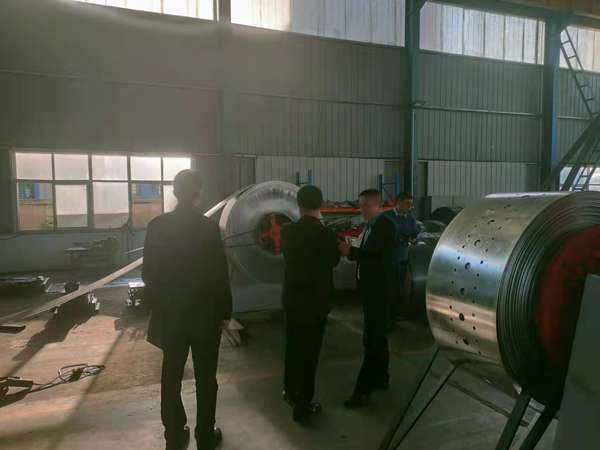 熱烈歡迎馬鞍山郭副縣長一行親臨勝通馬鞍山工廠參觀指導(dǎo)！